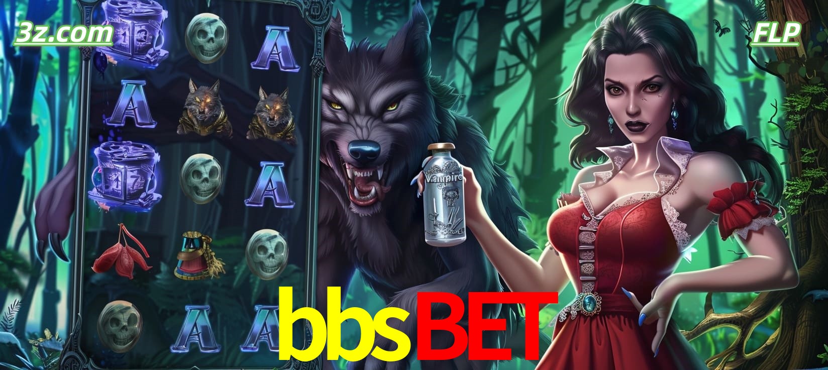 Slots online tema de lobisomem e vampira no bbsbet cassino Brasil