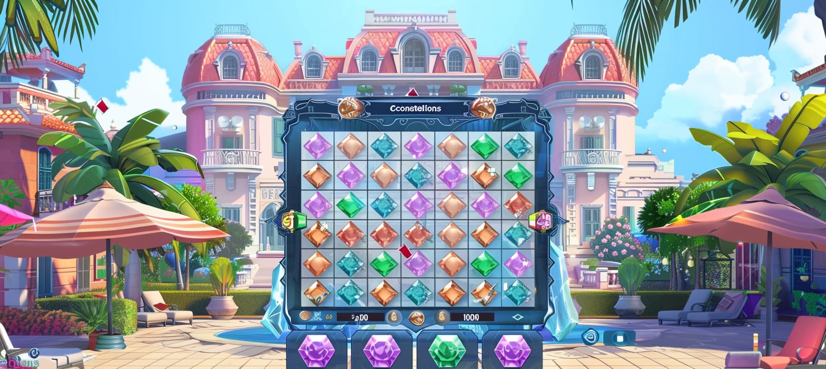 bbsbet Constellations slot game cassino online com pedras preciosas